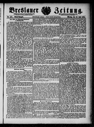 Breslauer Zeitung vom 16.07.1894