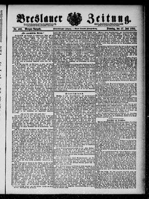 Breslauer Zeitung vom 17.07.1894