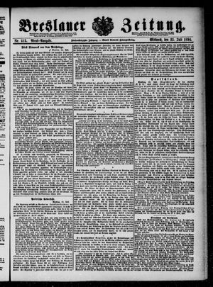Breslauer Zeitung vom 25.07.1894