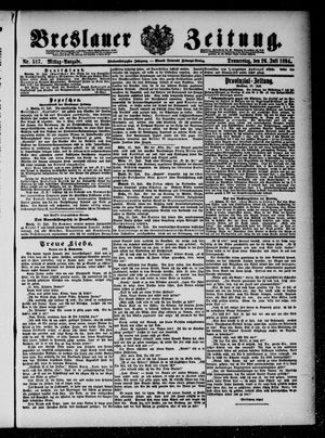 Breslauer Zeitung vom 26.07.1894