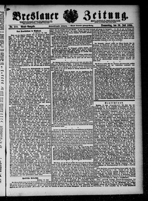 Breslauer Zeitung vom 26.07.1894