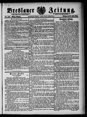 Breslauer Zeitung vom 27.07.1894