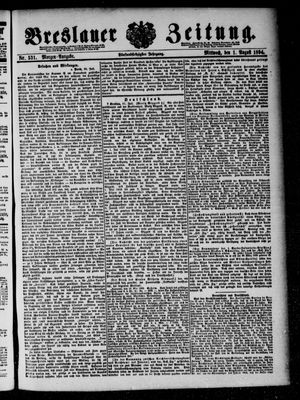 Breslauer Zeitung vom 01.08.1894