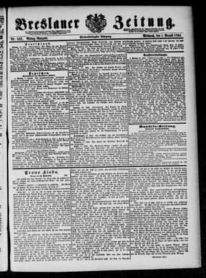 Breslauer Zeitung vom 01.08.1894