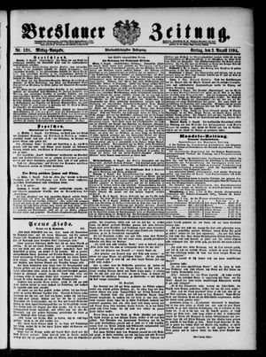Breslauer Zeitung vom 03.08.1894
