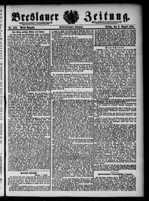 Breslauer Zeitung vom 03.08.1894
