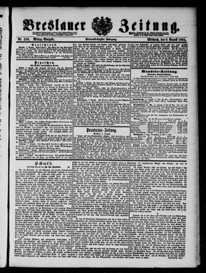 Breslauer Zeitung vom 08.08.1894