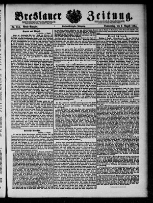Breslauer Zeitung vom 09.08.1894