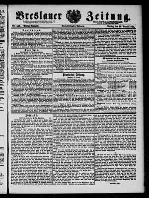 Breslauer Zeitung vom 10.08.1894