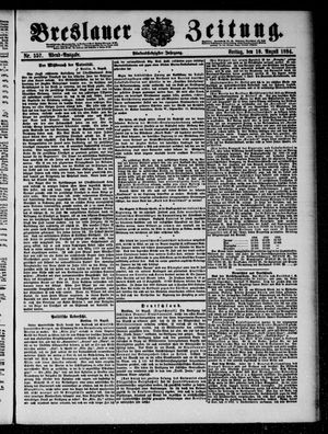 Breslauer Zeitung vom 10.08.1894