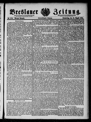 Breslauer Zeitung vom 16.08.1894