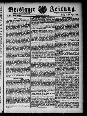 Breslauer Zeitung vom 17.08.1894