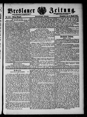 Breslauer Zeitung vom 18.08.1894