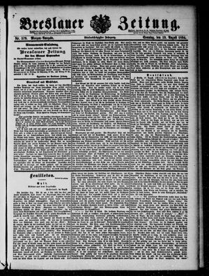 Breslauer Zeitung vom 19.08.1894