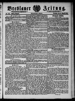 Breslauer Zeitung vom 21.08.1894