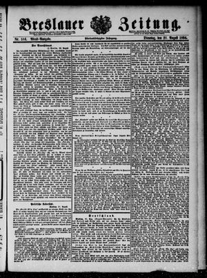 Breslauer Zeitung vom 21.08.1894