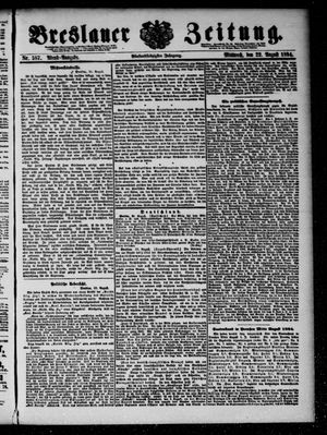 Breslauer Zeitung vom 22.08.1894