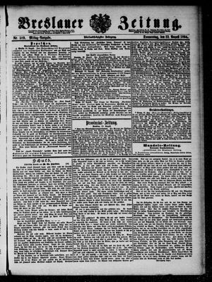 Breslauer Zeitung vom 23.08.1894