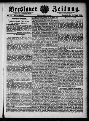 Breslauer Zeitung vom 25.08.1894