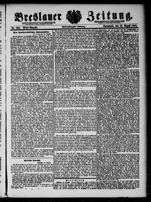 Breslauer Zeitung vom 25.08.1894