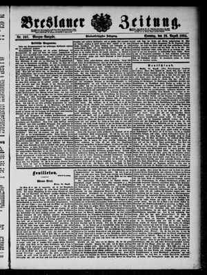 Breslauer Zeitung vom 26.08.1894