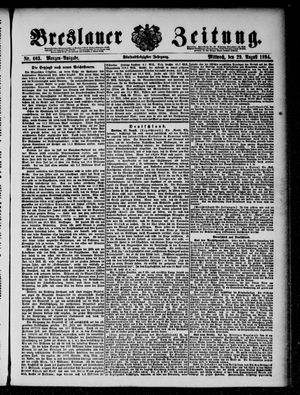 Breslauer Zeitung vom 29.08.1894
