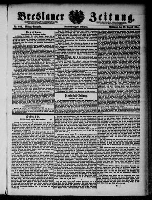 Breslauer Zeitung vom 29.08.1894