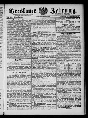 Breslauer Zeitung vom 01.09.1894