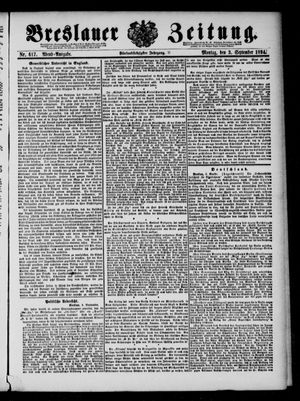 Breslauer Zeitung vom 03.09.1894