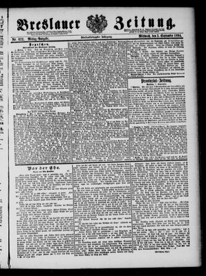 Breslauer Zeitung vom 05.09.1894