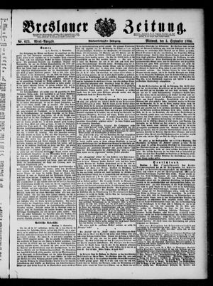 Breslauer Zeitung vom 05.09.1894