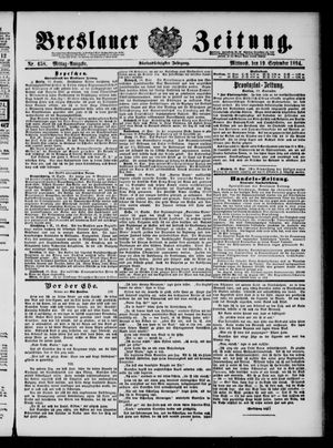 Breslauer Zeitung vom 19.09.1894