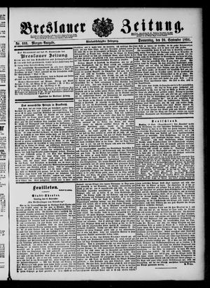 Breslauer Zeitung vom 20.09.1894