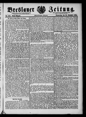 Breslauer Zeitung vom 20.09.1894
