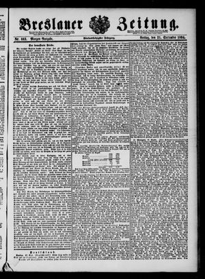 Breslauer Zeitung vom 21.09.1894