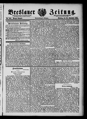 Breslauer Zeitung vom 23.09.1894
