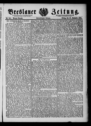 Breslauer Zeitung vom 28.09.1894