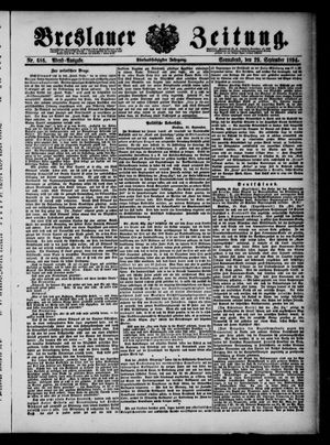 Breslauer Zeitung vom 29.09.1894