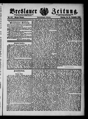 Breslauer Zeitung vom 30.09.1894