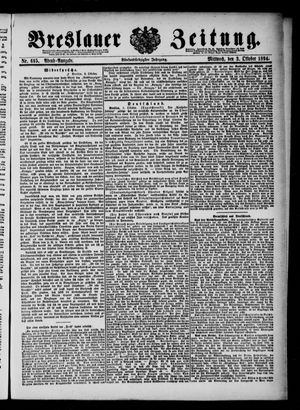 Breslauer Zeitung vom 03.10.1894