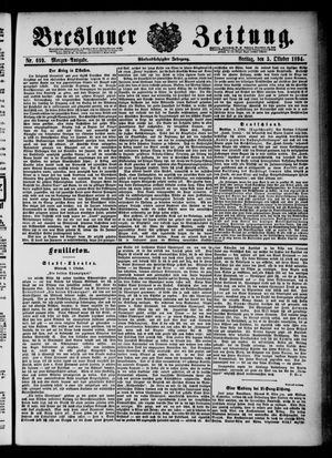 Breslauer Zeitung vom 05.10.1894
