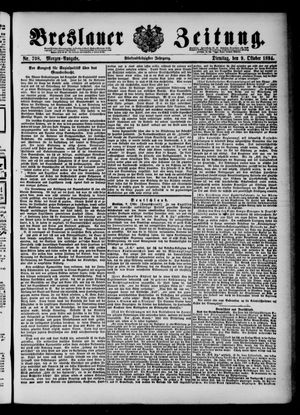 Breslauer Zeitung vom 09.10.1894
