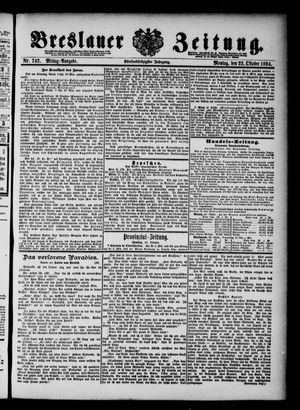 Breslauer Zeitung on Oct 22, 1894