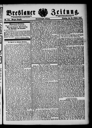 Breslauer Zeitung vom 23.10.1894