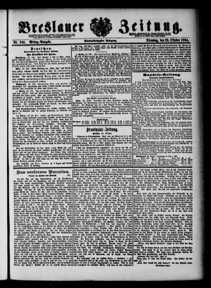 Breslauer Zeitung vom 23.10.1894