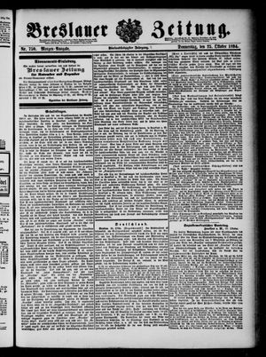 Breslauer Zeitung vom 25.10.1894