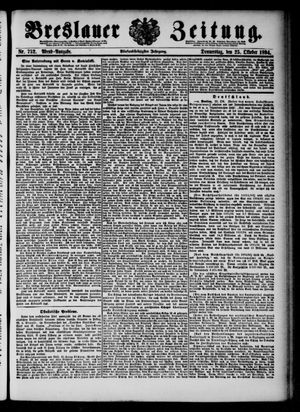 Breslauer Zeitung vom 25.10.1894