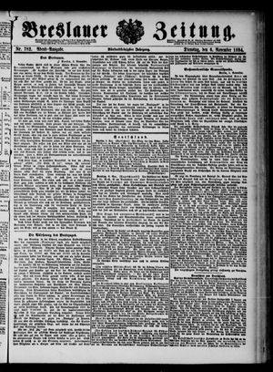 Breslauer Zeitung vom 06.11.1894