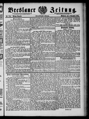 Breslauer Zeitung vom 07.11.1894