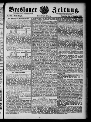 Breslauer Zeitung vom 08.11.1894